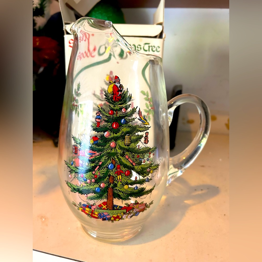 Spode Christmas Pitcher